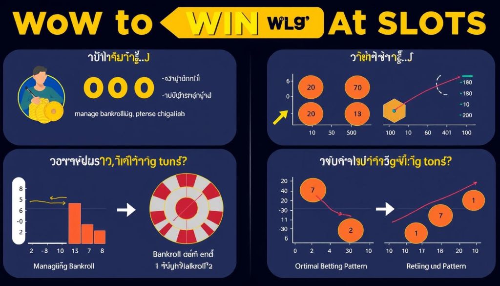 ภาพแสดงเทคนิคการเล่นสล็อตแตกง่ายอย่างมีกลยุทธ์