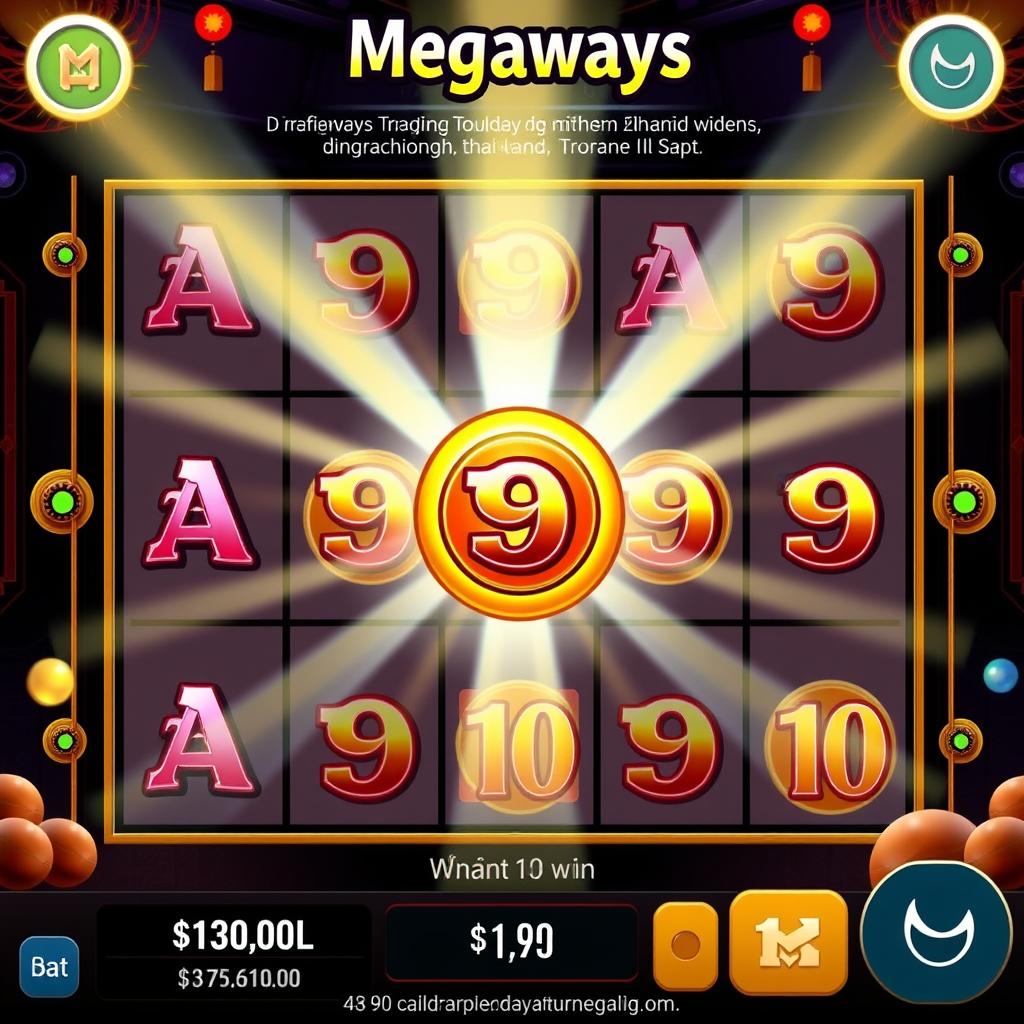 เกมสล็อต Megaways ที่มีจำนวนวิธีชนะมากกว่า 100,000 วิธี