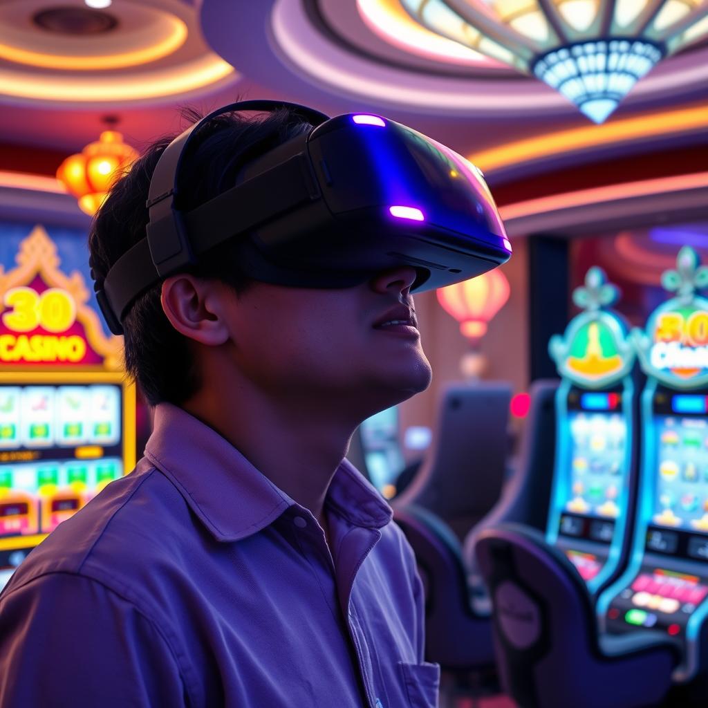 เกมสล็อตที่ใช้เทคโนโลยี VR ให้ประสบการณ์เสมือนจริง